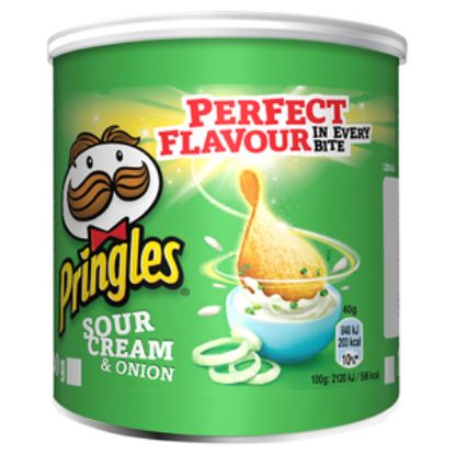 Picture of Pringles SMALL CAN Sour Cream & Onion x12